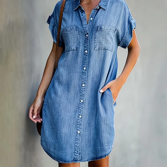 DAPHNÉ DENIM JURK